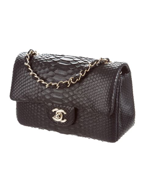 chanel bag python|python chanel handbags sale.